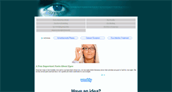 Desktop Screenshot of factsabouteyes.com